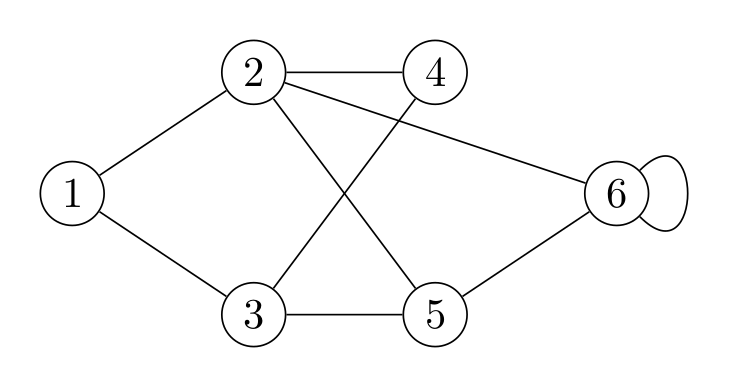 An undirected graph